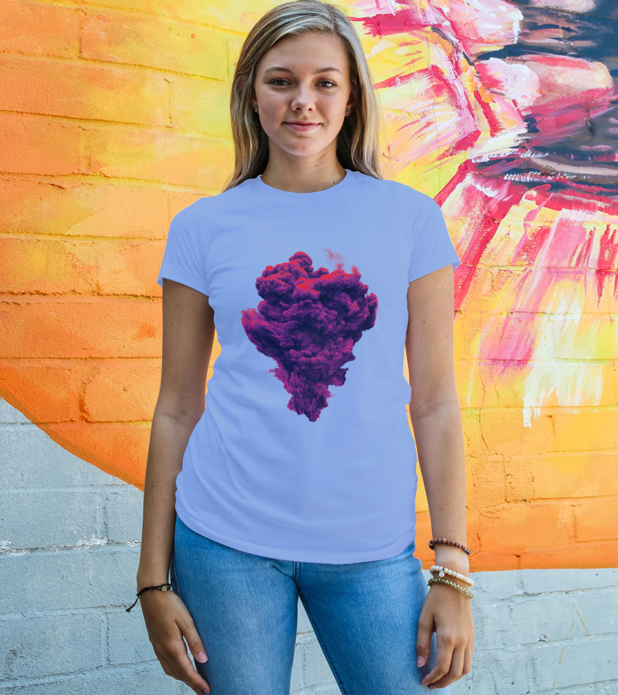 Mountain Smoke Vivid Explosion T-Shirt
