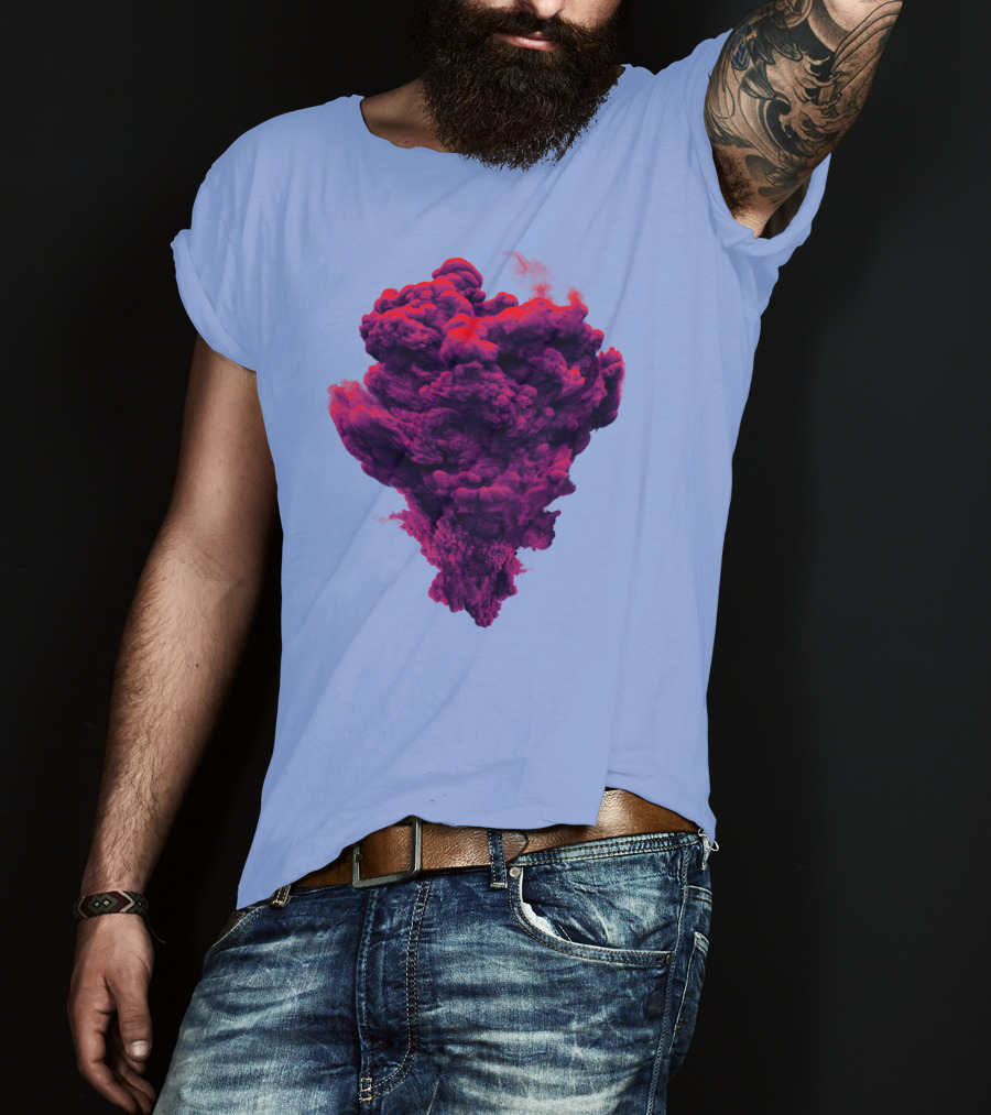 Mountain Smoke Vivid Explosion T-Shirt