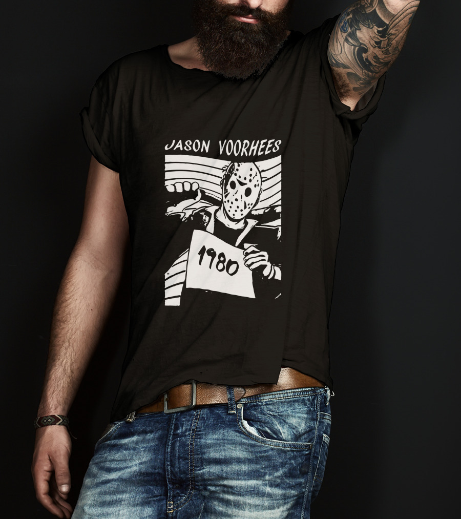 Jason Voorhees 1980 Horror Movie Iconic T-Shirt
