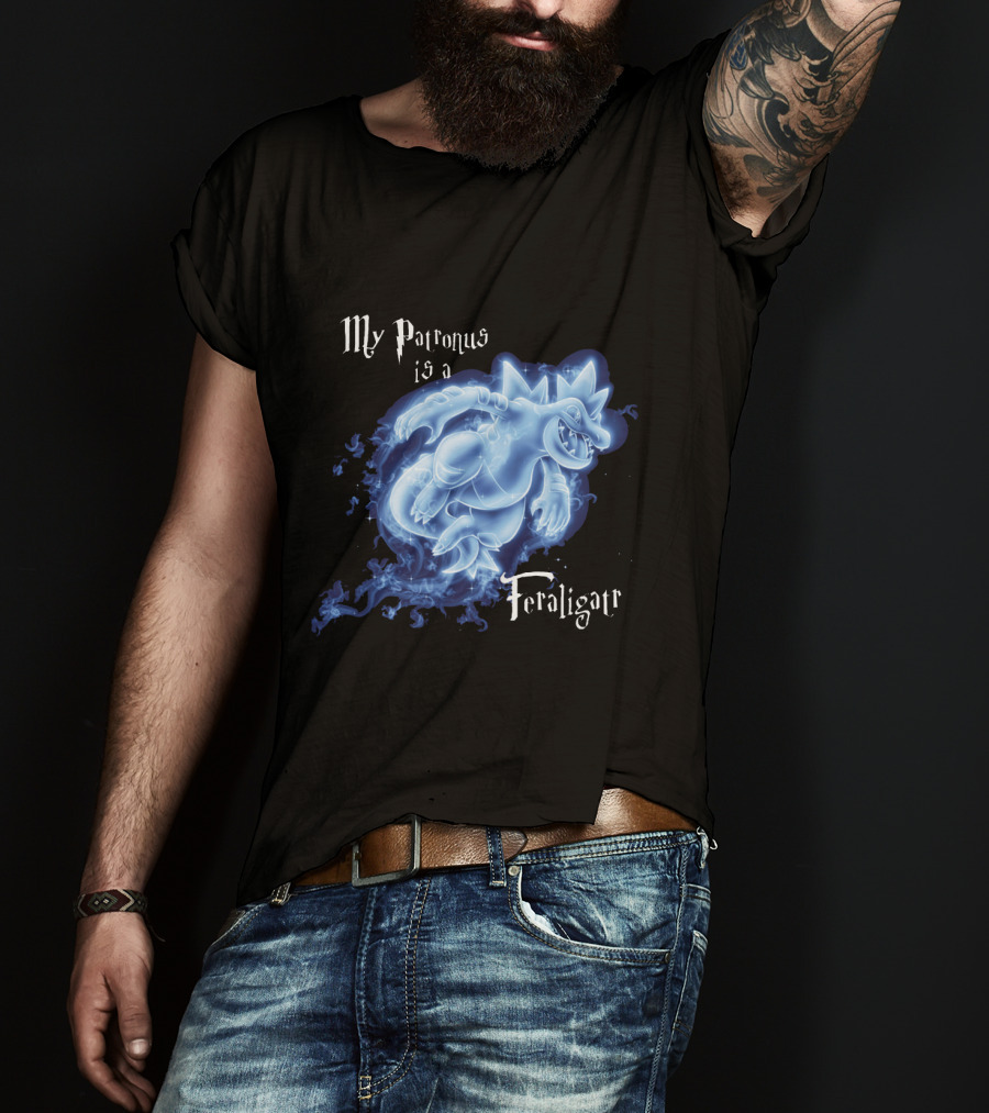 My Patronus Is A Feraligatr Pokemon Patronus T-Shirt