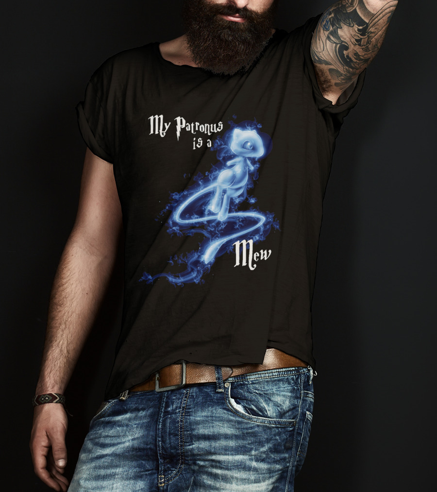 My Patronus Is A Mew Pokemon T-Shirt
