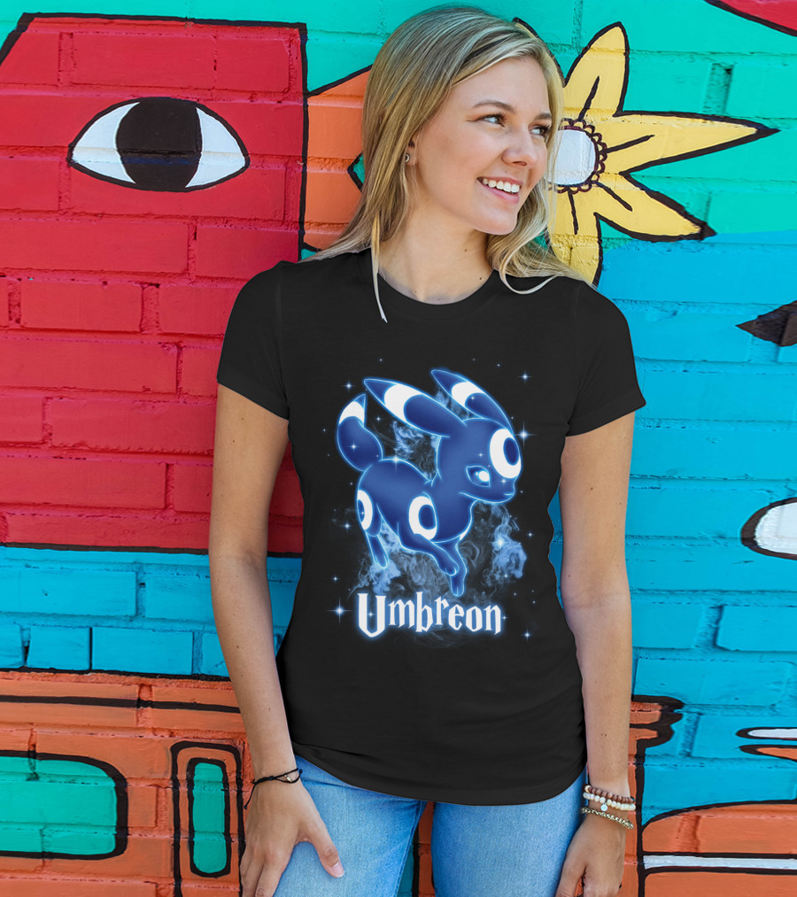 Umbreon Pokemon Patronus Magical Creature Aura T-Shirt