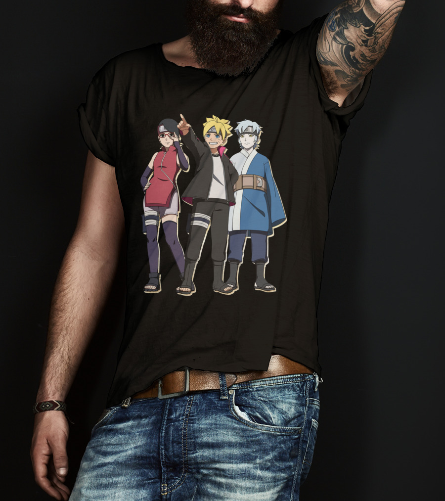 Boruto Sadara Mitsuki Team T-Shirt