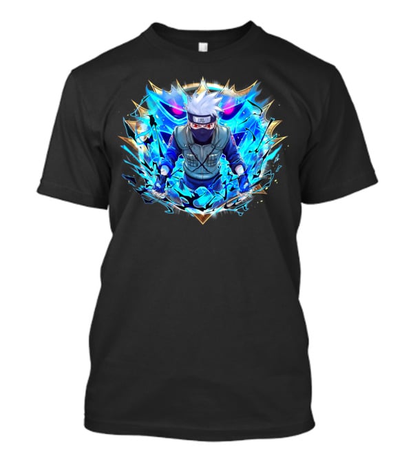 Kakashi Susanoo Blue Lightning Armor T-Shirt