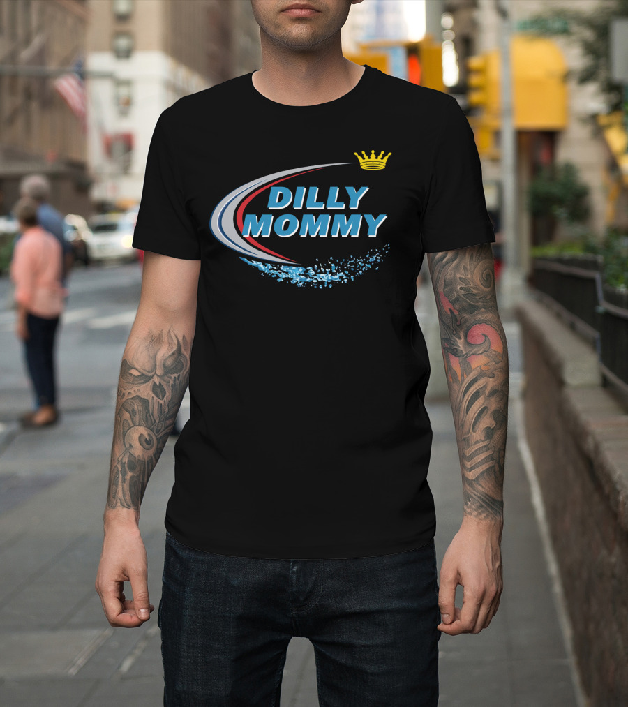 Dilly Mommy Crown Splash T-Shirt