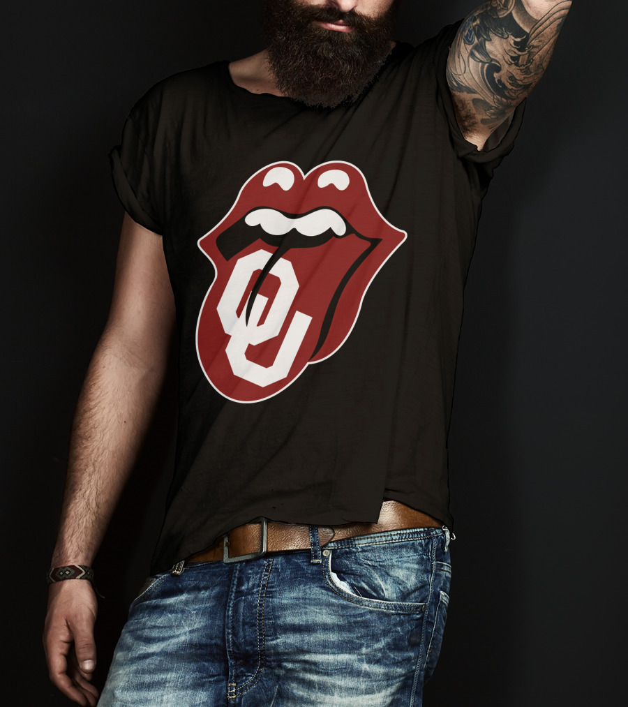 Oklahoma Sooners Rolling Stones T-Shirt