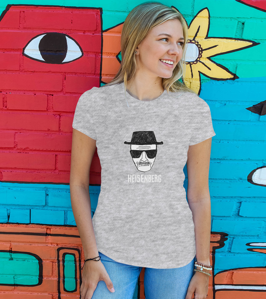 Heisenberg Hat Sunglasses Mask Face T-Shirt