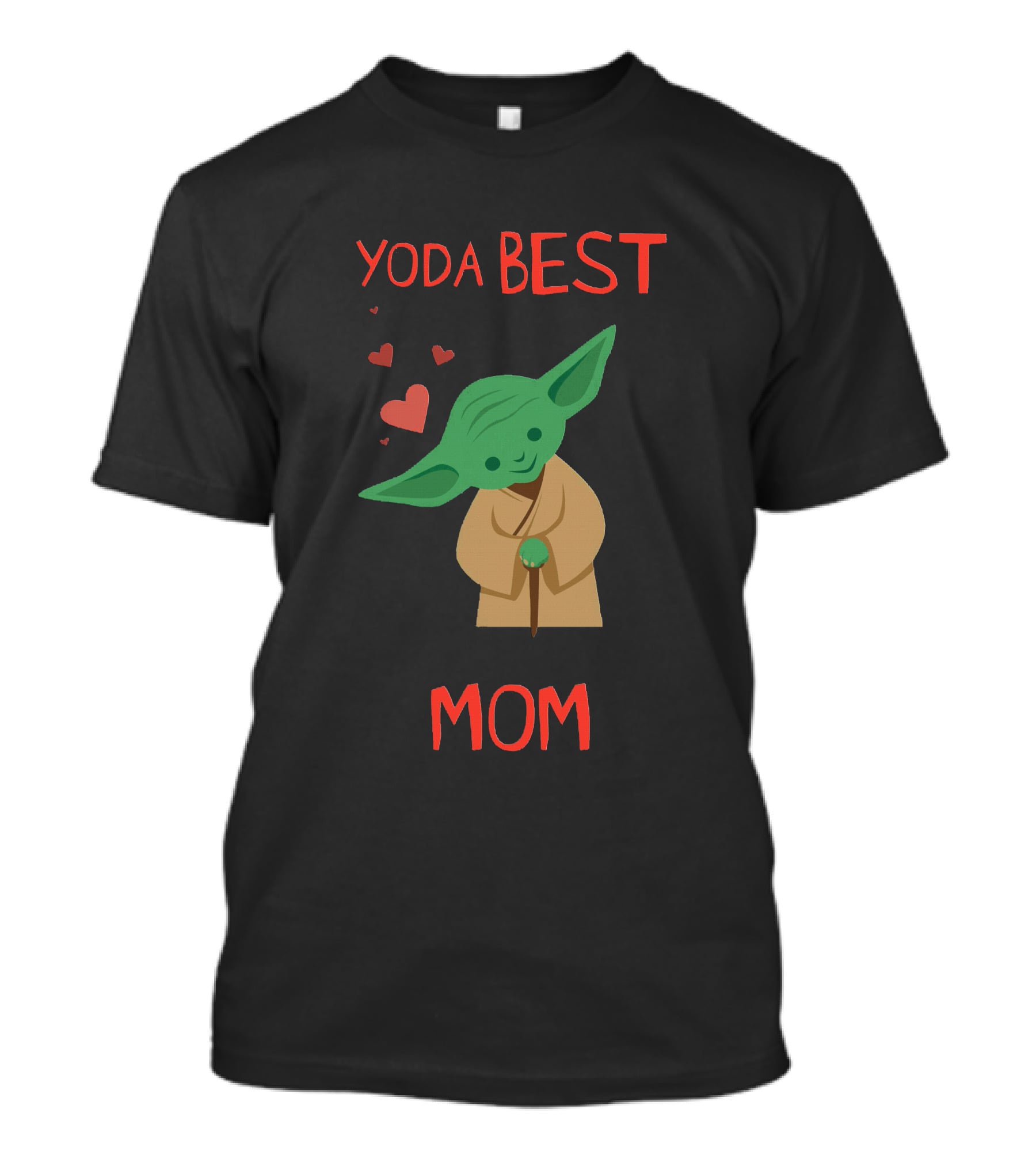 Yoda Best Mom T-Shirt