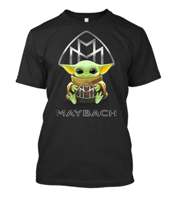 Baby Yoda Hugging Maybach T-Shirt