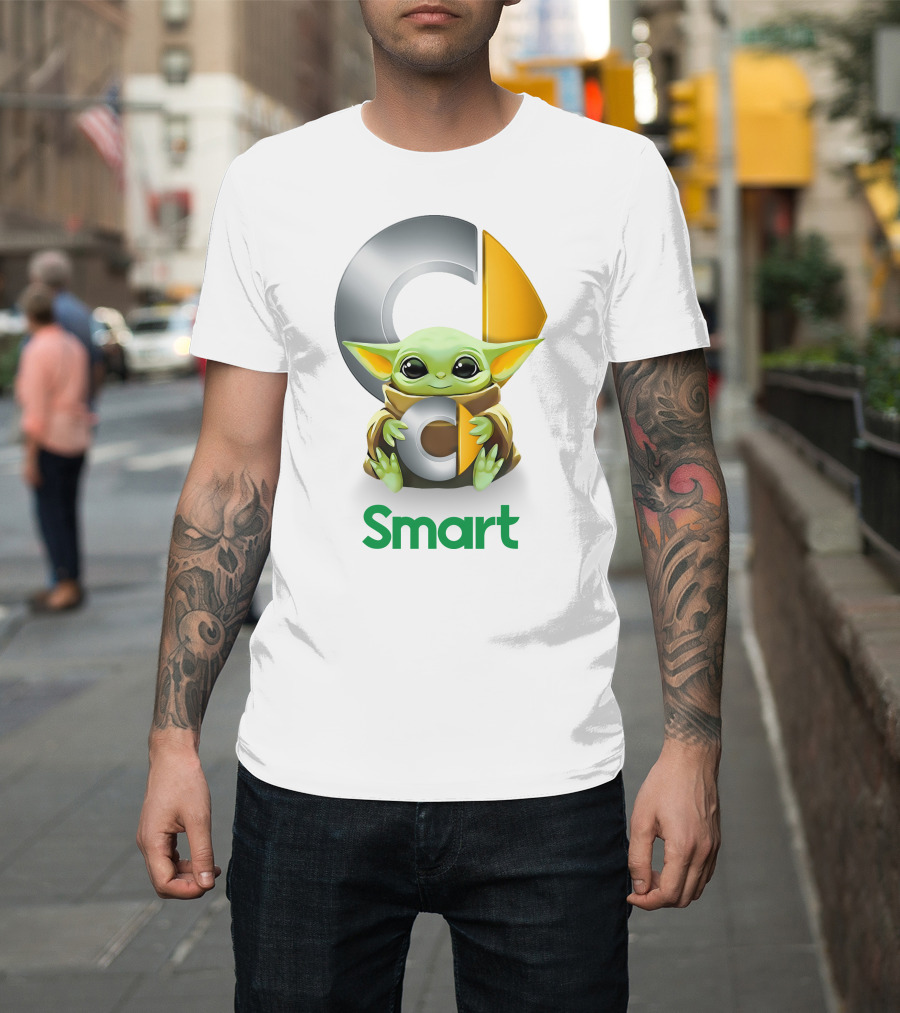 Baby Yoda Hug C Smart T-Shirt