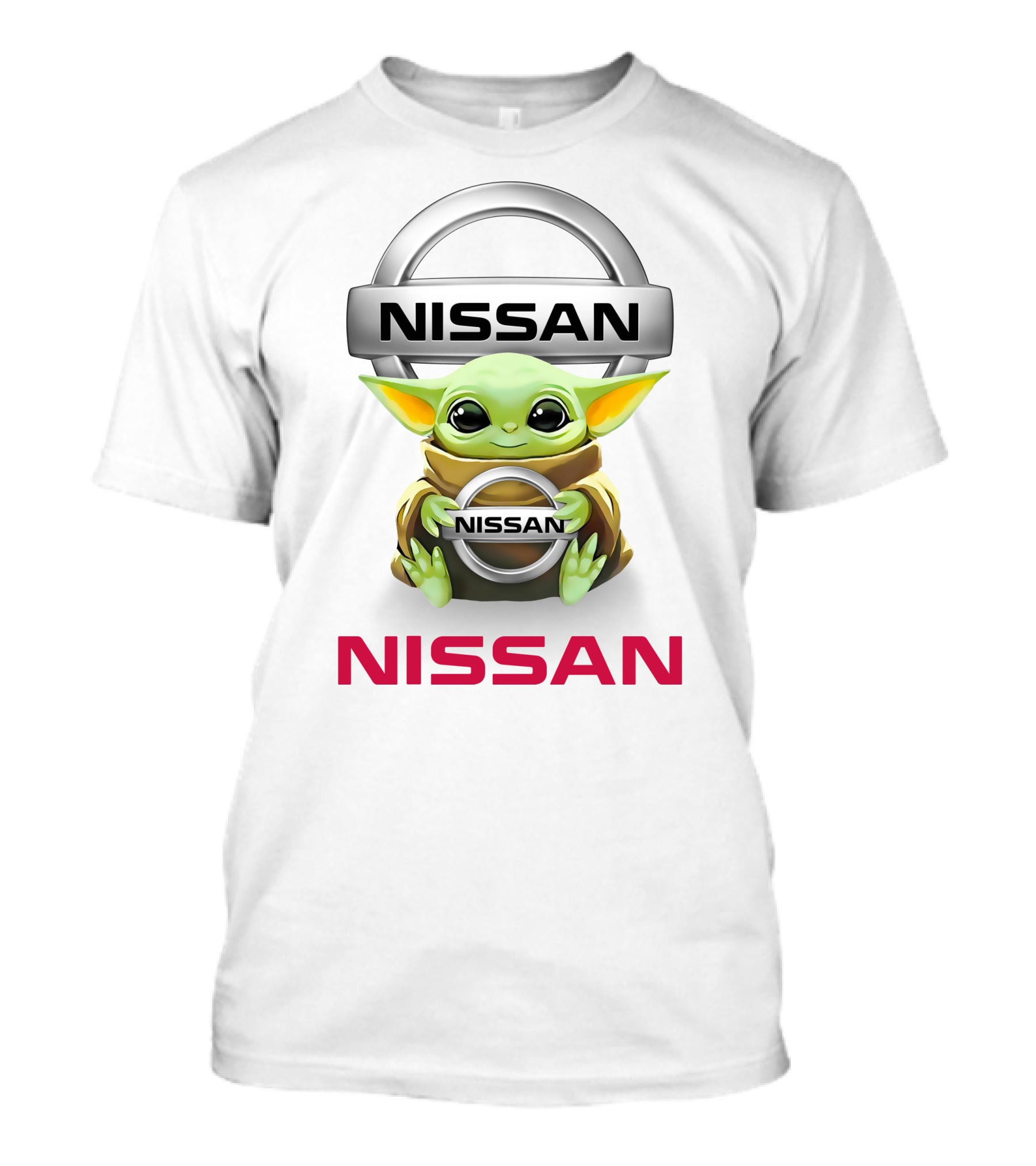 Baby Yoda Holding Nissan T-Shirt