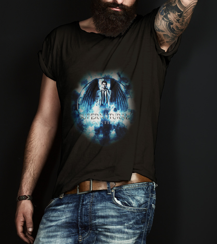 Supernatural Castiel Angelic Aura T-Shirt