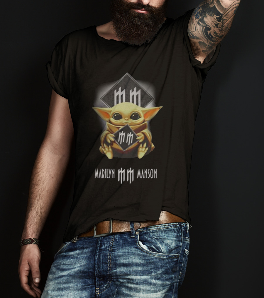 Marilyn Manson MM Baby Yoga T-Shirt