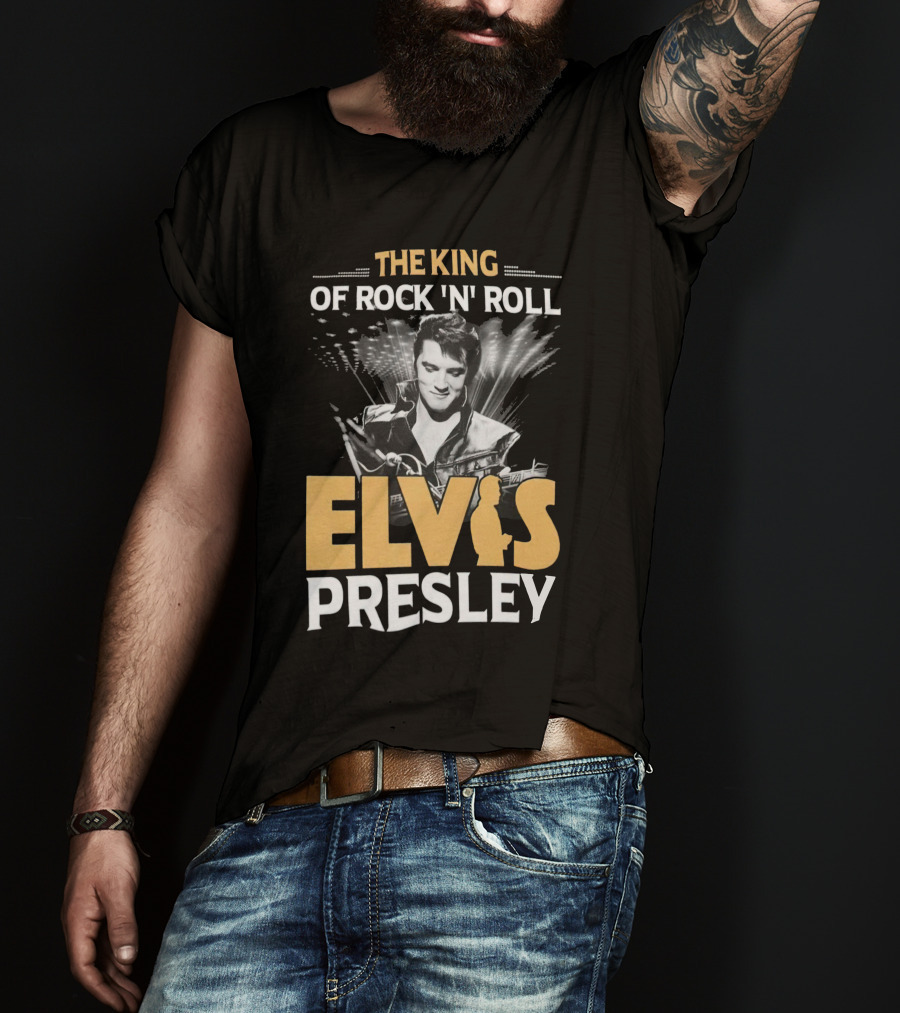 Elvis Presley The King Of Rock 'n' Roll T-Shirt