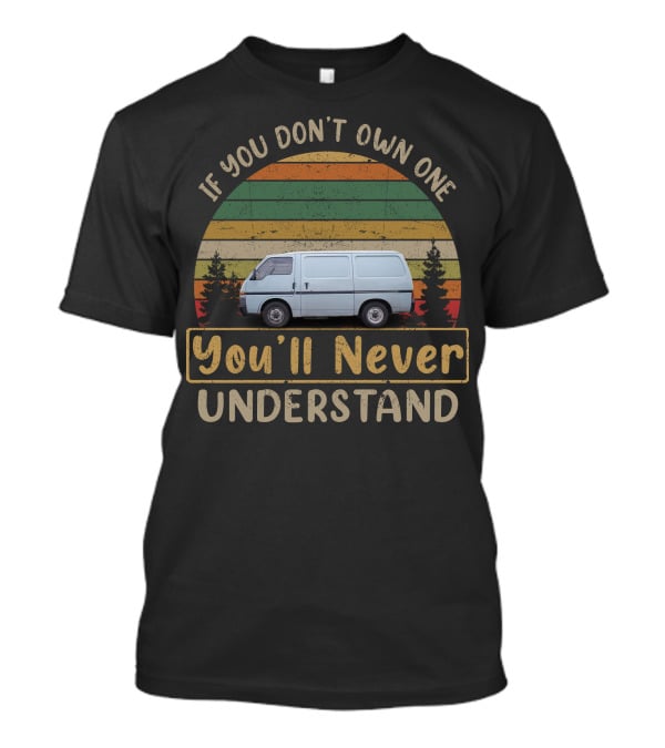 If You Don't Own One You'll Never Understand Bedford Midi2 Van Vintage Stripes T-Shirt