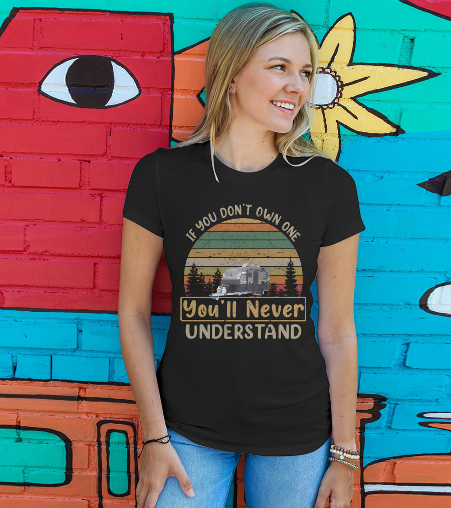 If You Don't Own One You'll Never Understand Atlantic Caravan Vintage Stripes T-Shirt