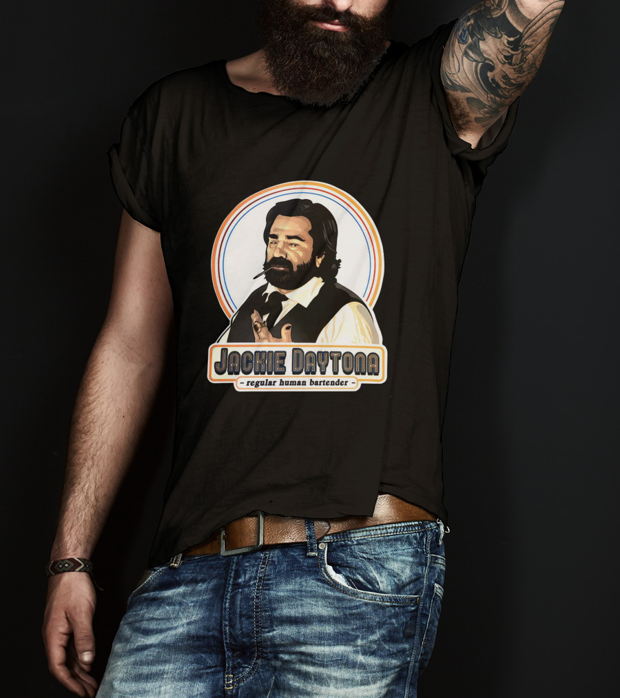 Jackie Daytona Regular Human Bartender Vintage T-Shirt