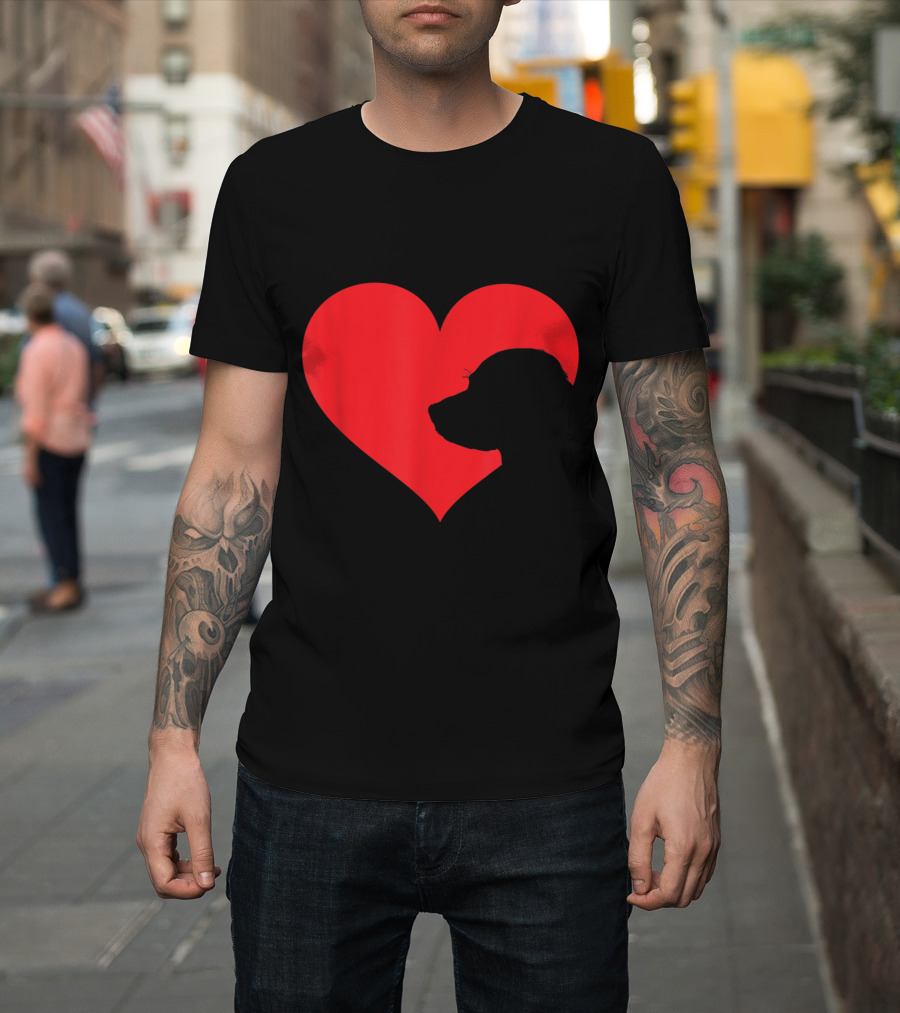 Labrador Retriever Heart for Lab Lovers T-Shirt