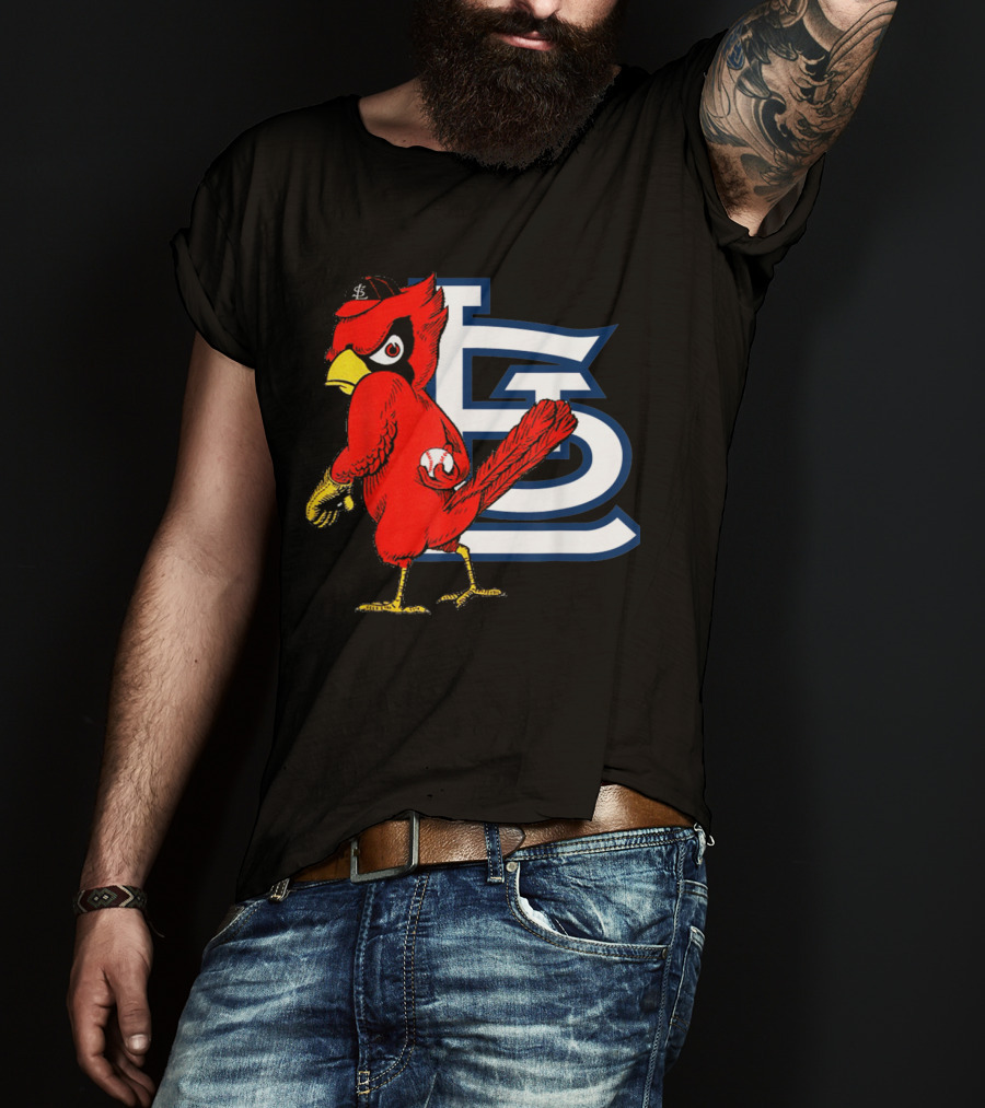 St Louis Cardinals Baseball Fan Jersey Sports Team Cardinal T-Shirt