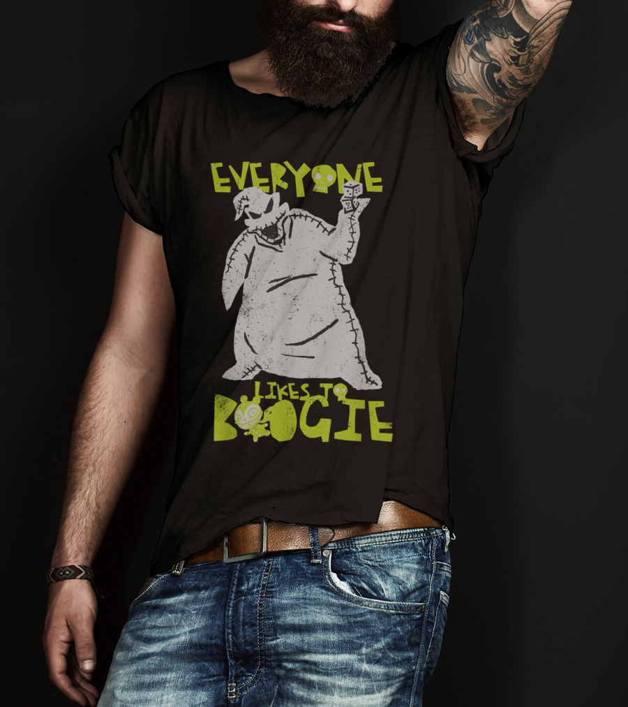 Everyone Likes To Boogie Disney The Nightmare Before Christmas Oogie Boogie T-Shirt