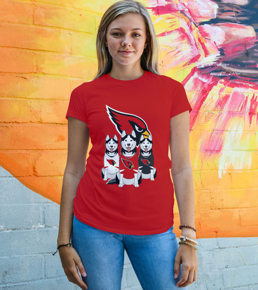 Arizona Cardinals Husky Trio T-Shirt