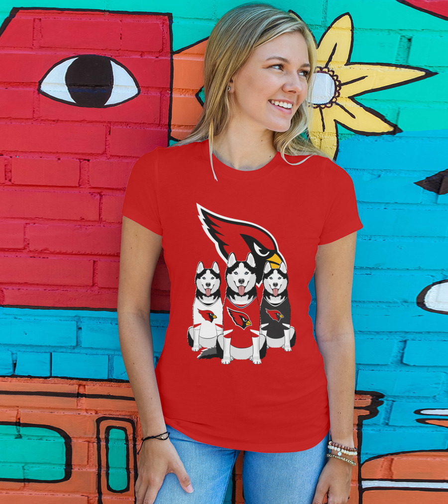 Arizona Cardinals Husky Trio T-Shirt
