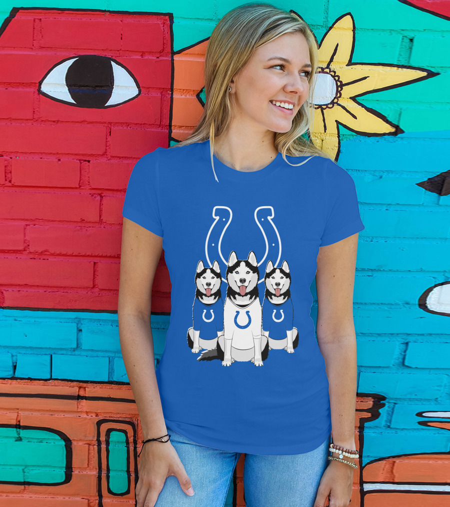 Indianapolis Colts Husky Trio T-Shirt