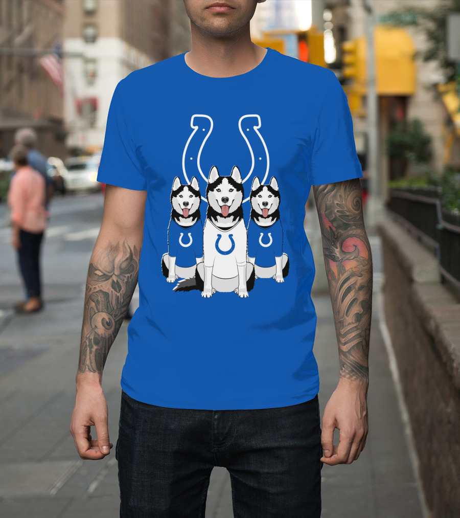 Indianapolis Colts Husky Trio T-Shirt