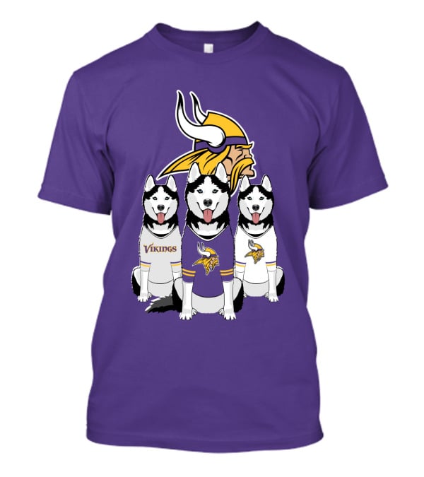 Minnesota Vikings Husky Trio T-Shirt