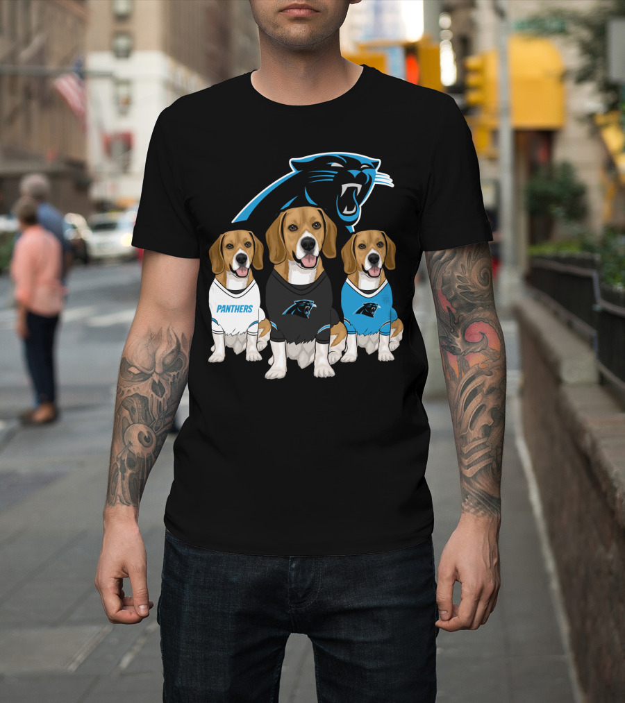 Panthers Beagle T-Shirt