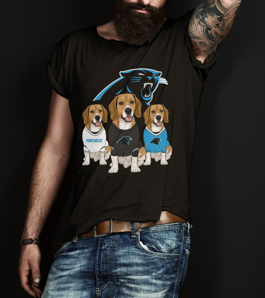 Panthers Beagle T-Shirt