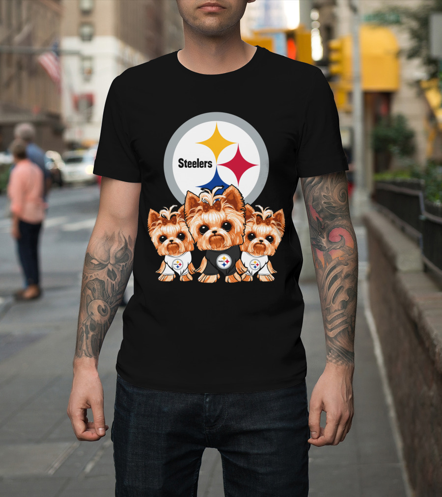 Steelers Yorkshire Terriers T-Shirt
