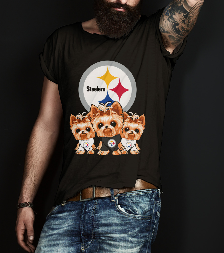 Steelers Yorkshire Terriers T-Shirt