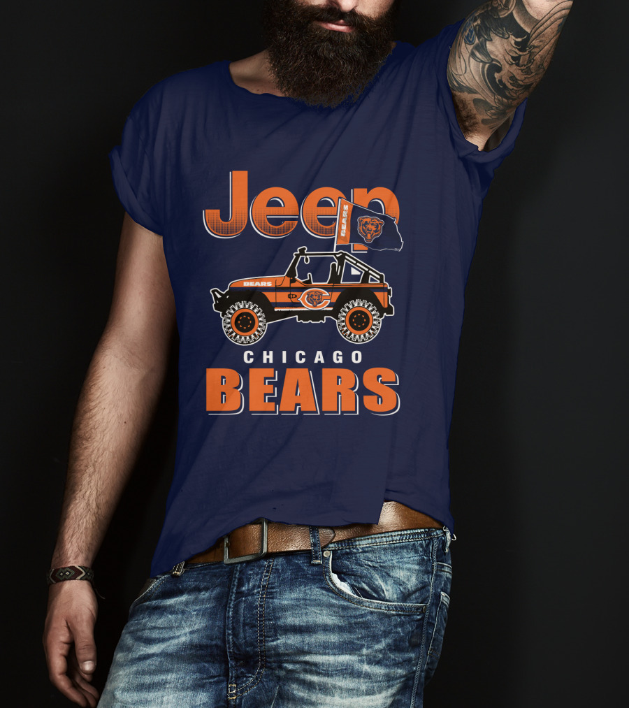 Jeep Chicago Bears T-Shirt