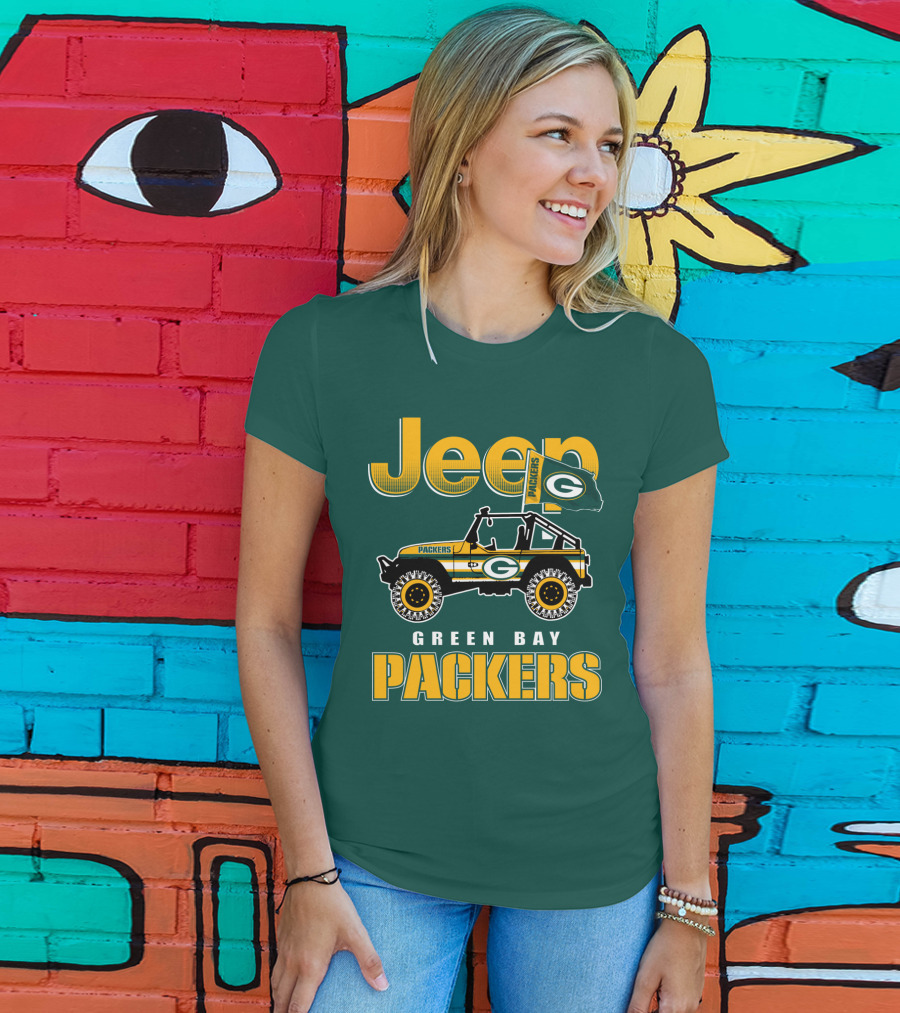 Jeep Green Bay Packers T-Shirt