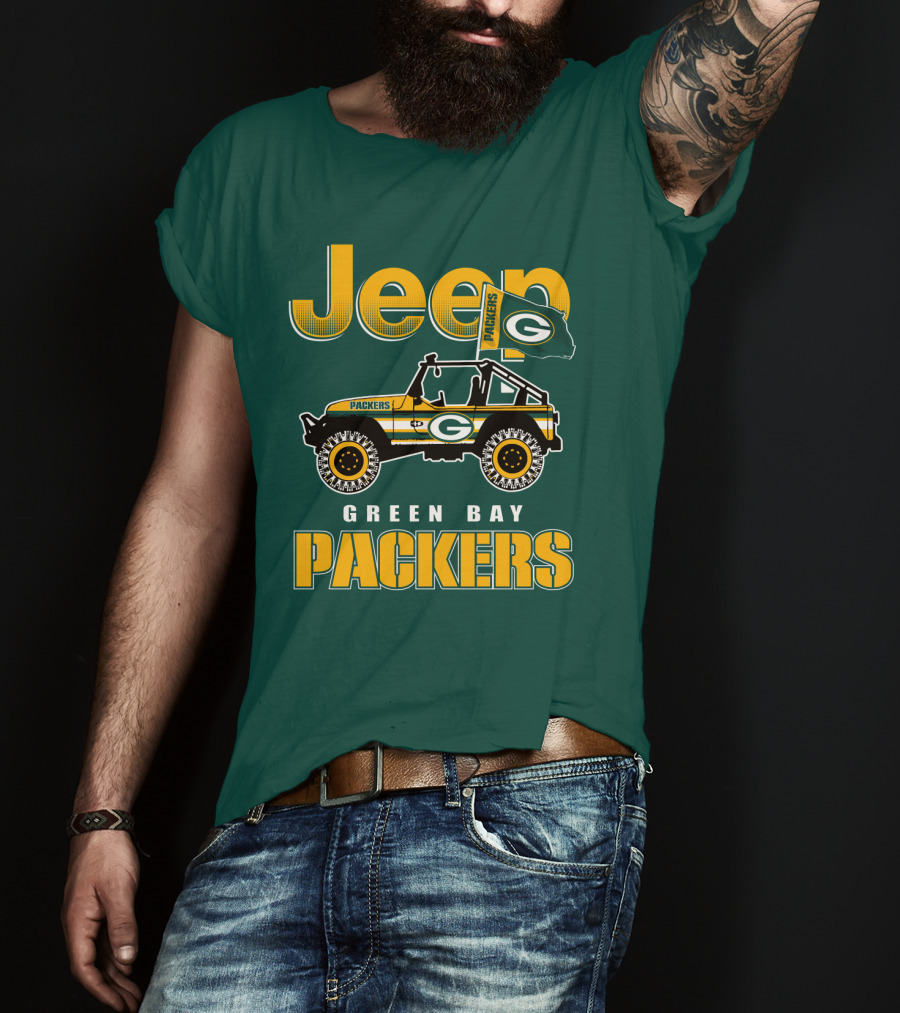 Jeep Green Bay Packers T-Shirt