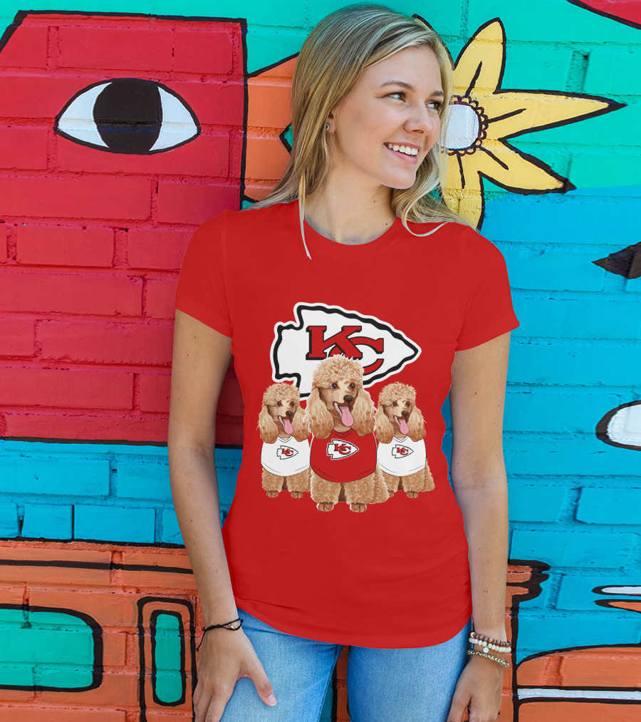 Kc Chief Poodle Trio T-Shirt