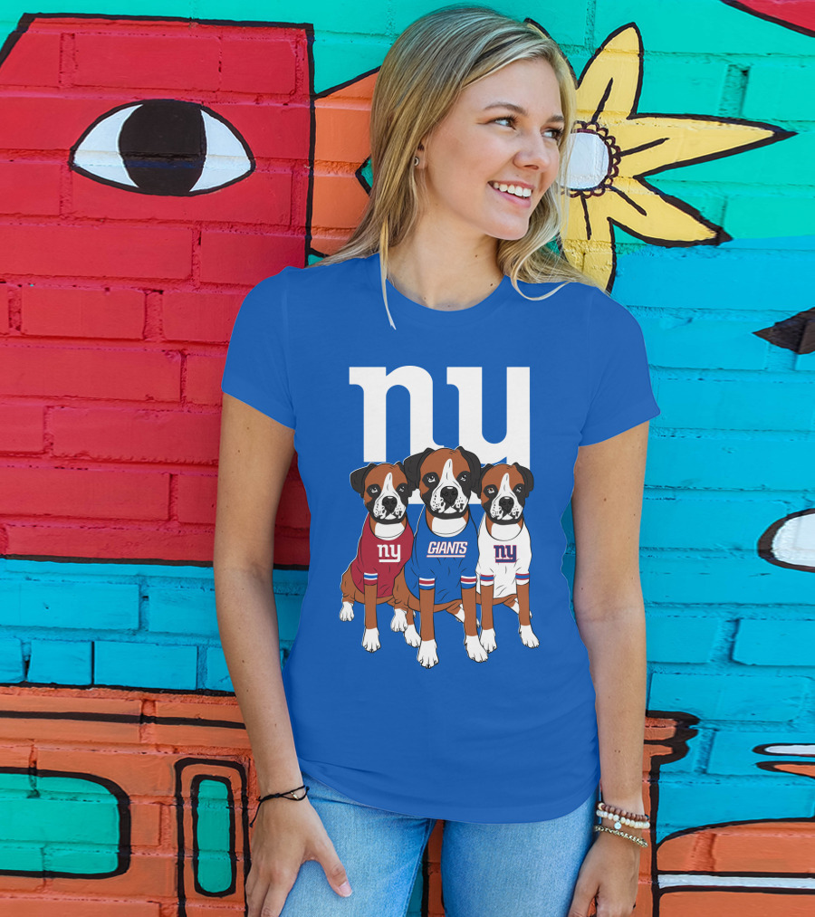 New York Giants Three Boxer T-Shirt