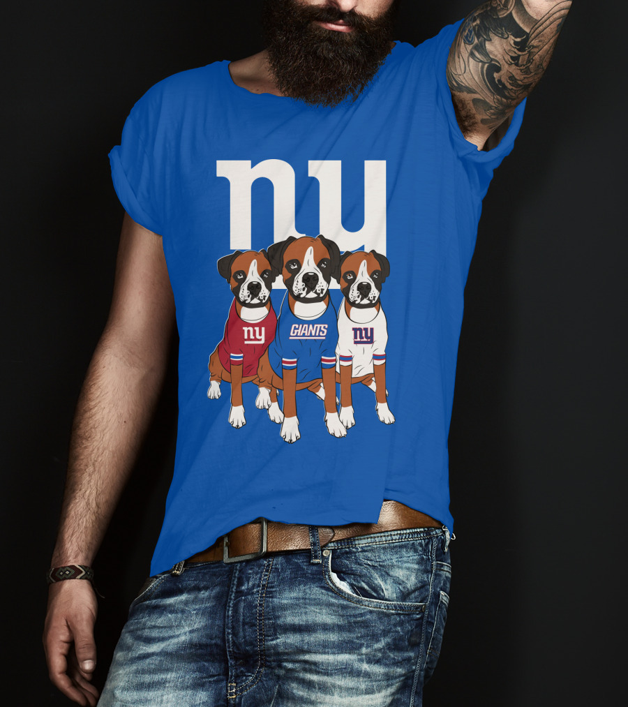 New York Giants Three Boxer T-Shirt
