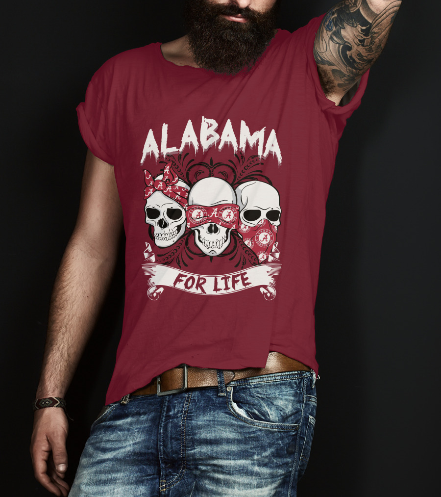 Alabama A A A For Life T-Shirt