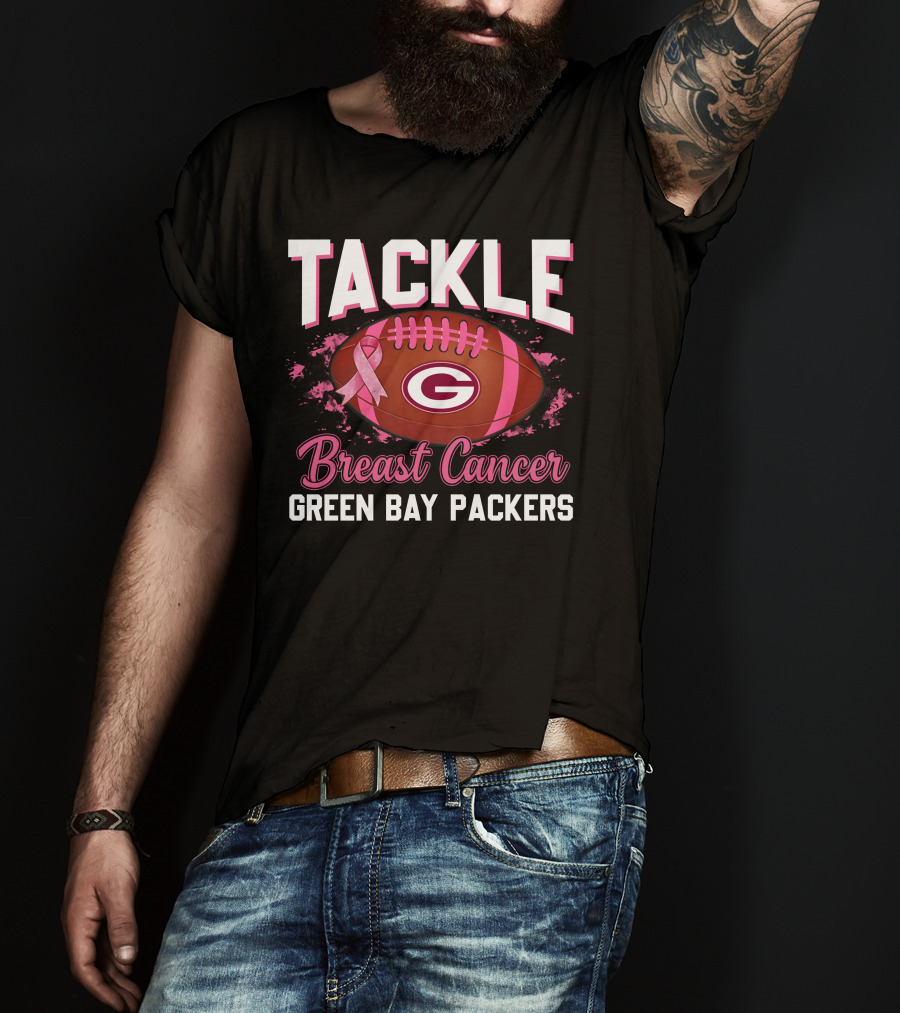 Tackle Breast Cancer Green Bay Packers T-Shirt