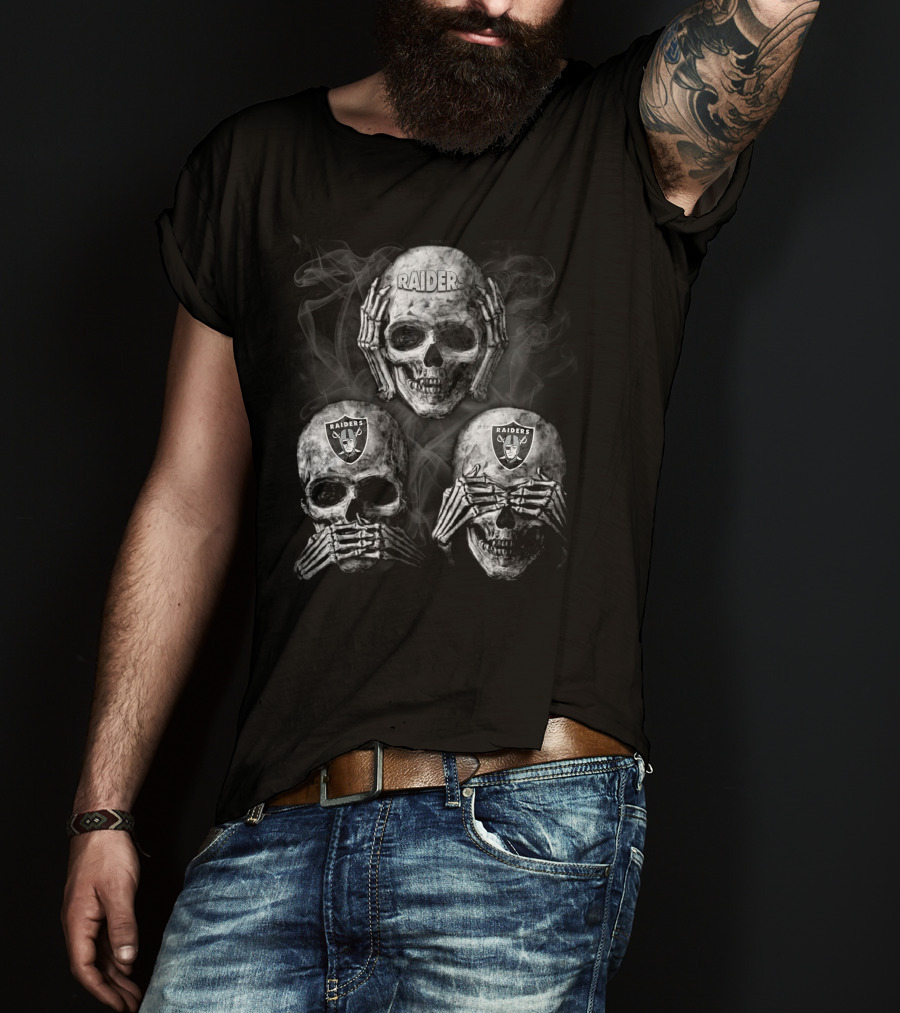 Raider Skull Edition Raiders Трио T-Shirt
