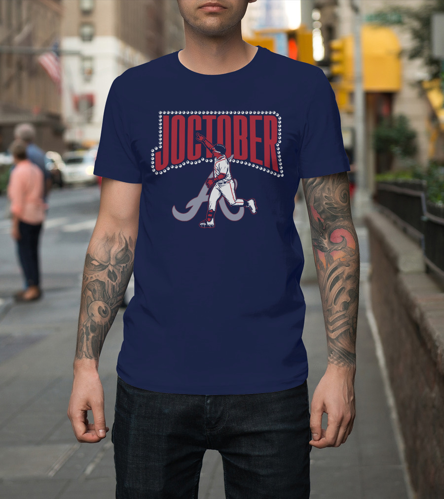 Joc Pederson Joctober Braves Baseball Celebration T-Shirt