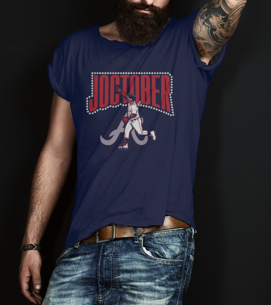 Joc Pederson Joctober Braves Baseball Celebration T-Shirt