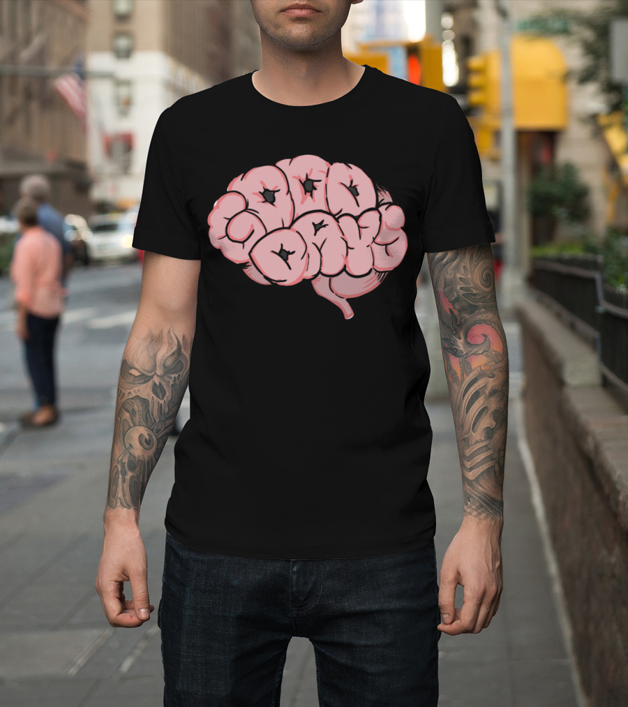 SZA Good Days Brain Illustration Merchandise T-Shirt