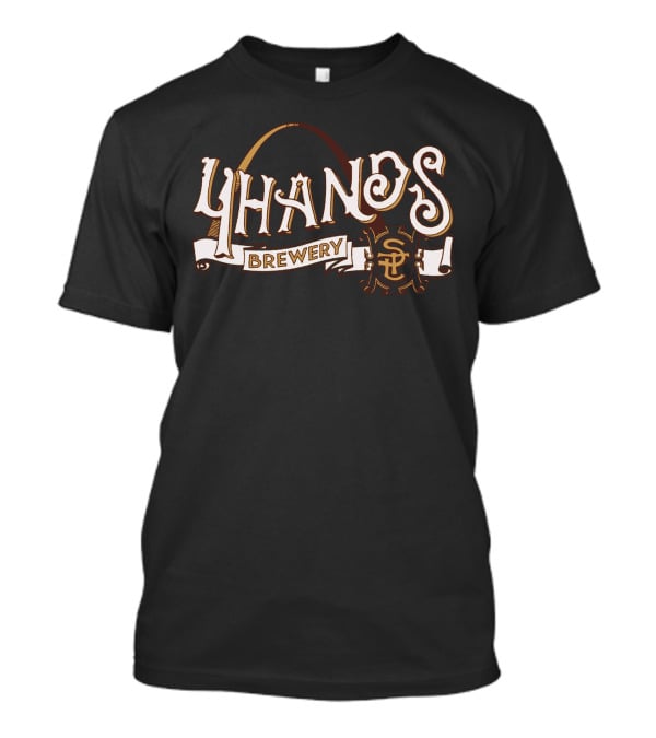 4 Hands Brewing Brewery St. Louis Arch Icon T-Shirt