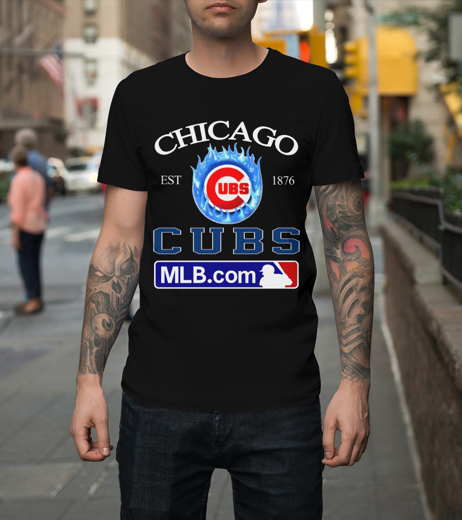 Chicago Cubs Est 1876 Mlb.com T-Shirt