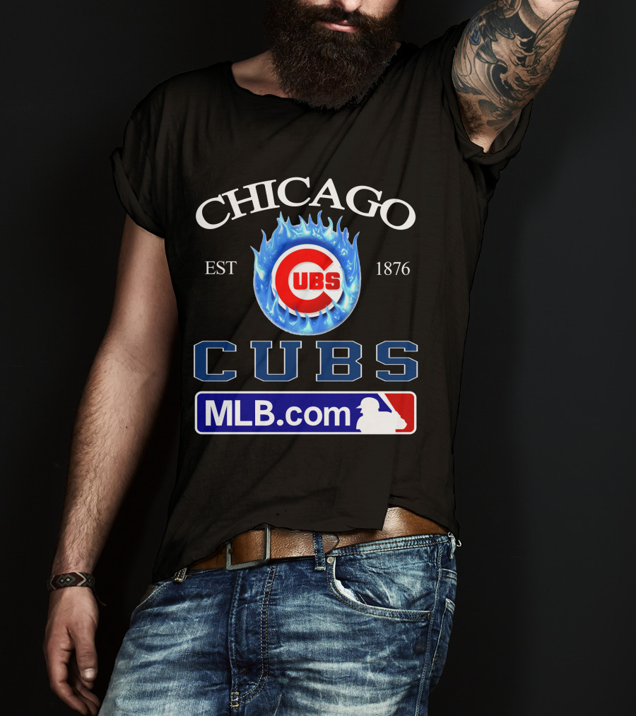 Chicago Cubs Est 1876 Mlb.com T-Shirt