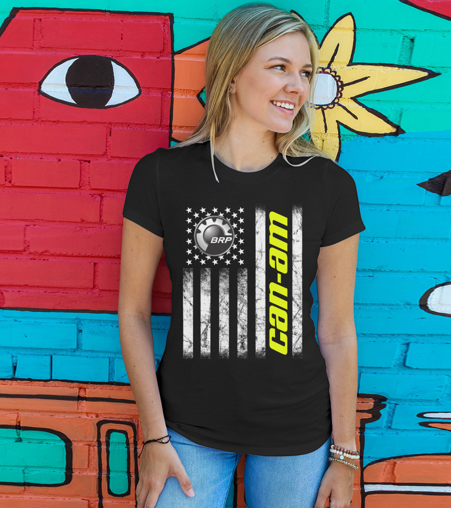 BRP Can-Am Flag T-Shirt