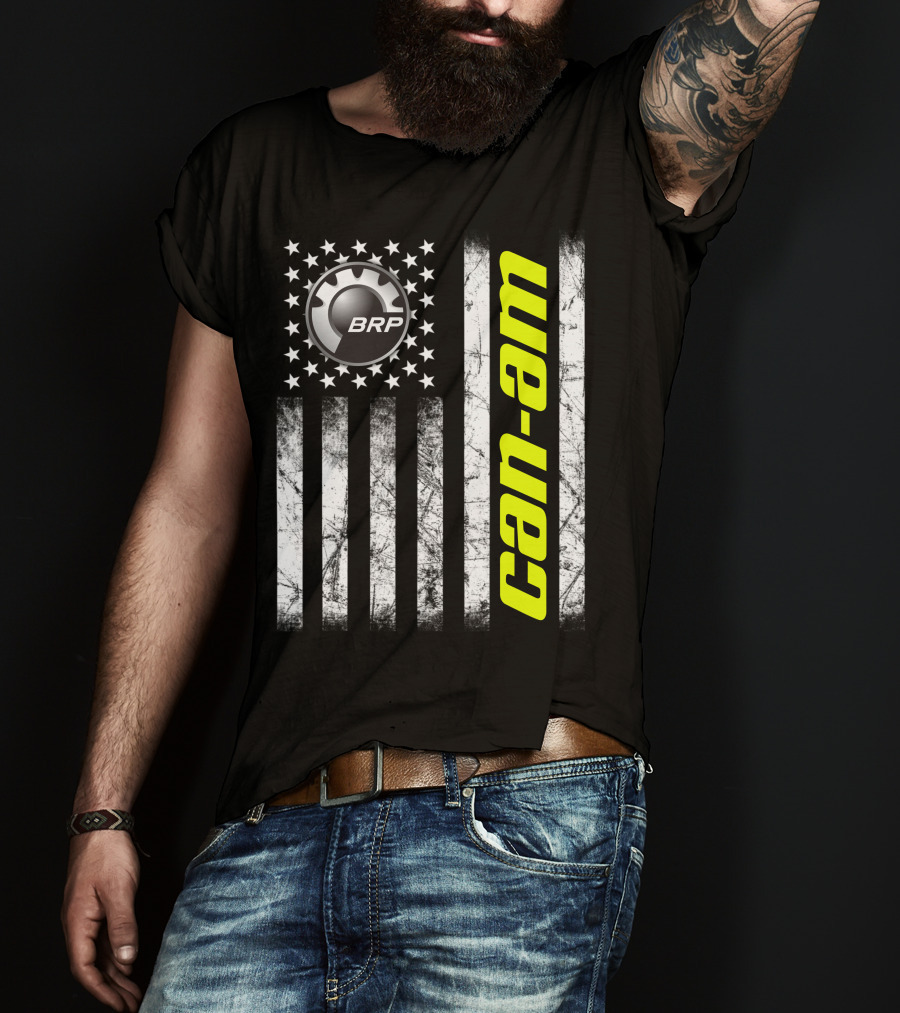 BRP Can-Am Flag T-Shirt
